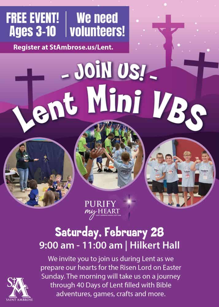 SA26 Lent Mini VBS Invite